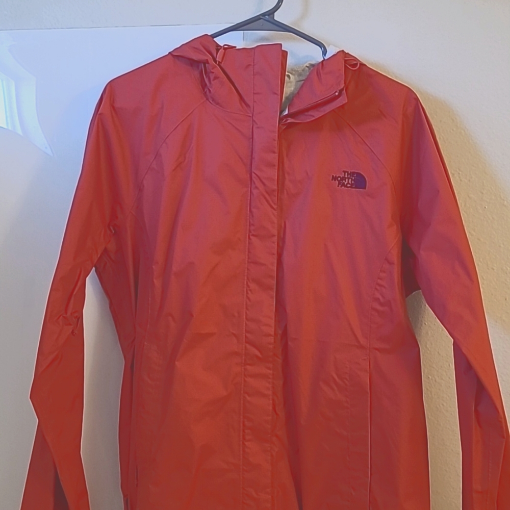 North Face rain coat
